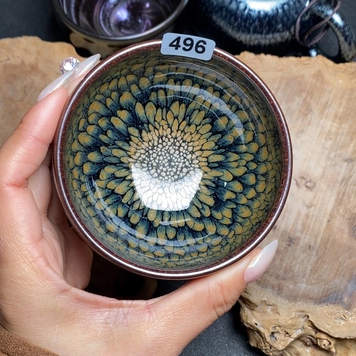 茶盏建窑建盏主人杯496