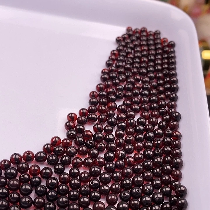 未镶嵌卡4血珀100个玛瑙/玉髓