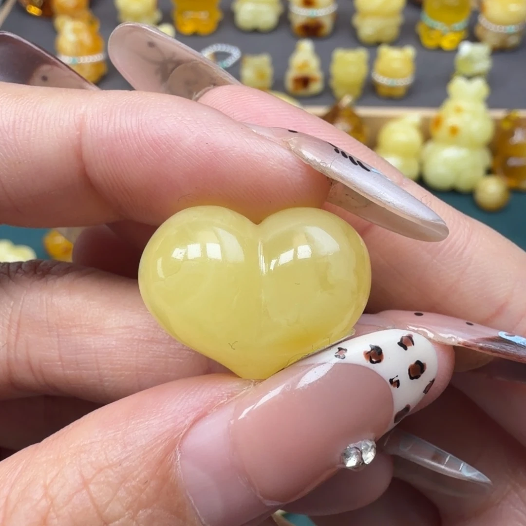 琥珀未镶嵌裸石蜜蜡