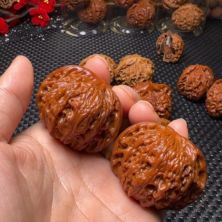 把件文玩核桃牵****@福利磨盘