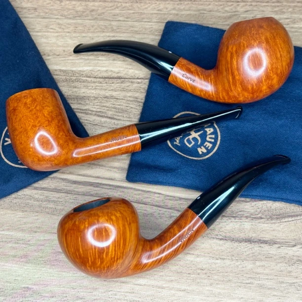 VAUEN德国华云 curve系列经典斗型石楠木烟斗 苹果 橡果 经典撞球