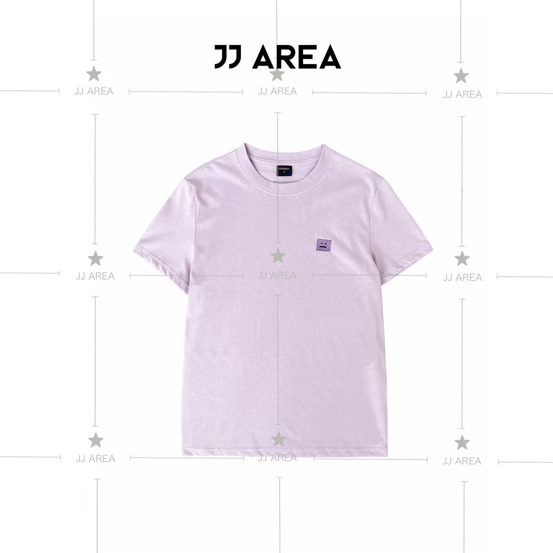 【艾克笑脸T恤】纯棉！打底衫时尚休闲百搭情侣秋季短袖打底