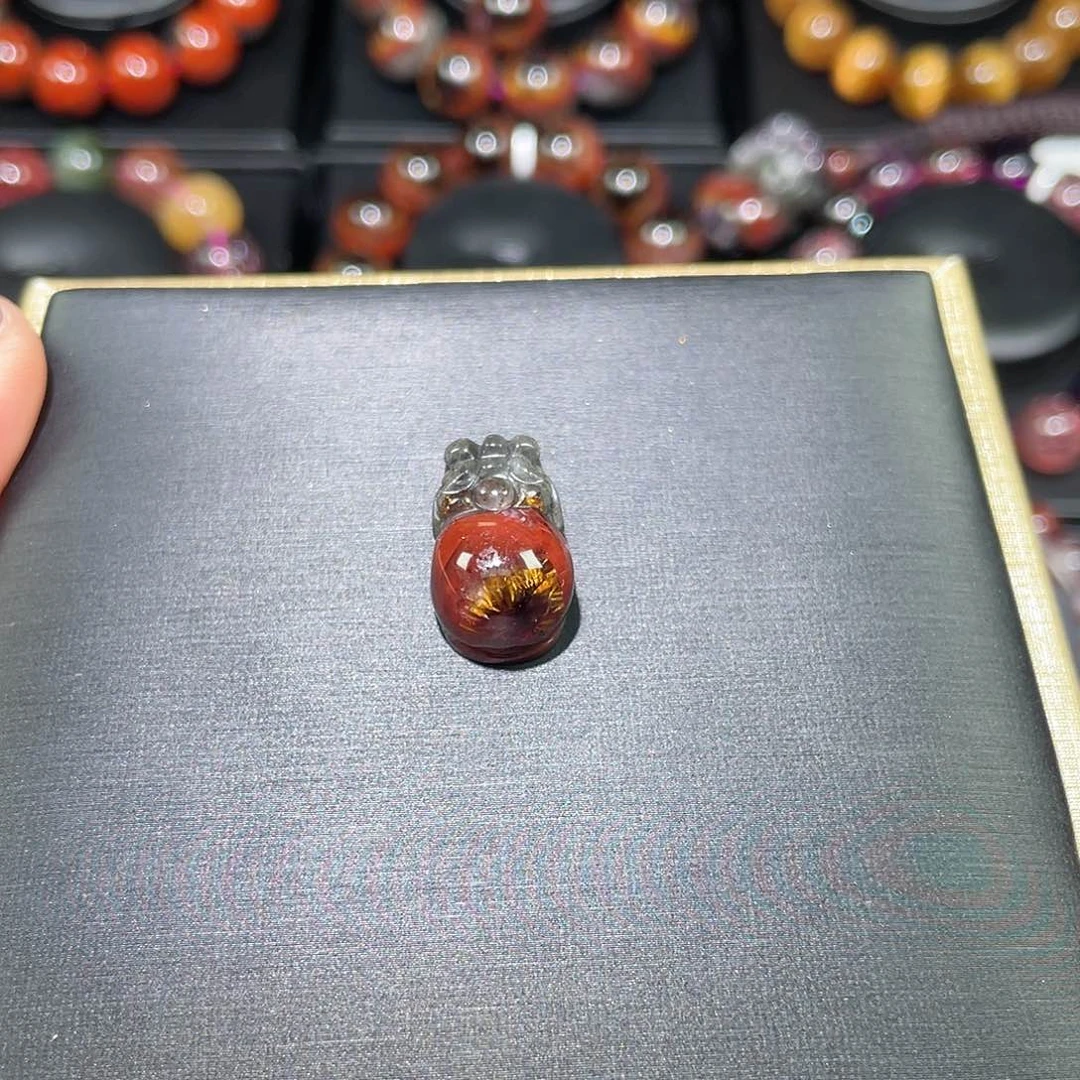 水晶极光貔貅未镶嵌缘****…