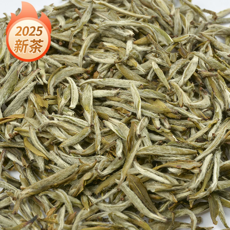 崂茗茉莉花茶金芽针王浓香型福鼎茶胚九窨一提白毫银针