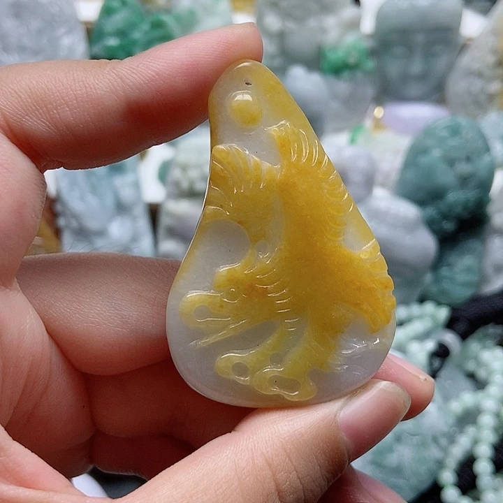 吊坠(不含链)未镶嵌翡翠1