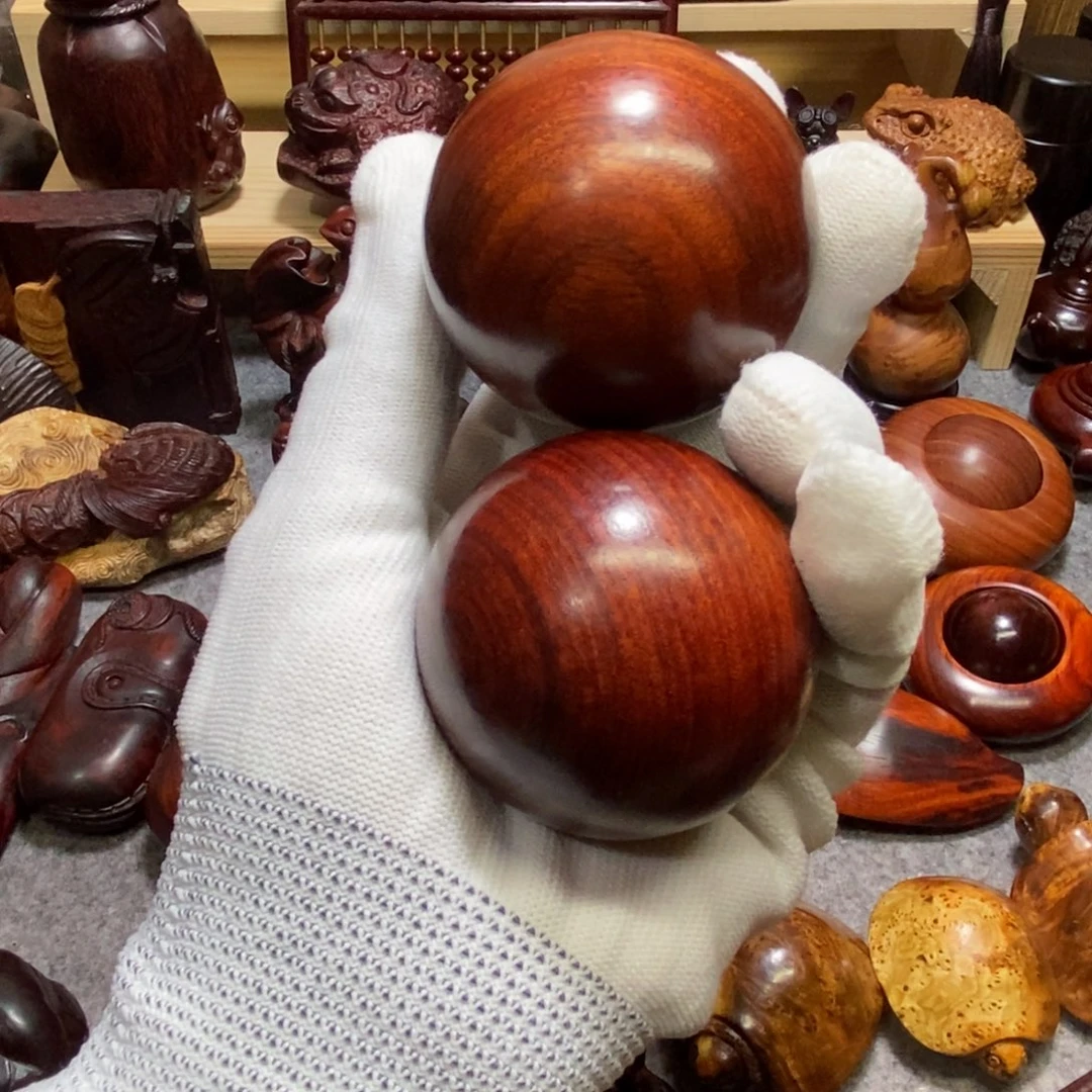 小叶紫檀手串/手链赞比亚血檀手球