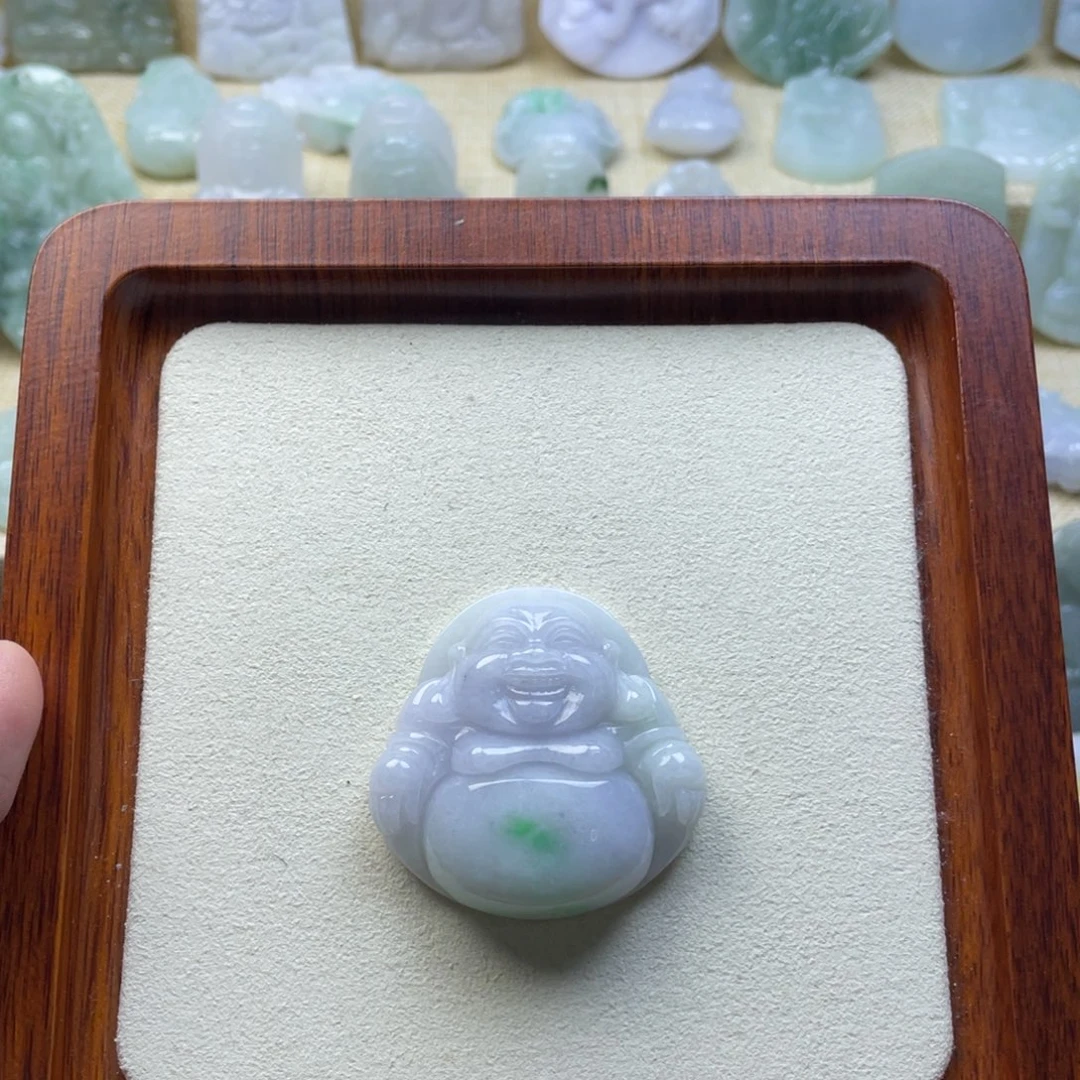 天***一翡翠未镶嵌颈饰纯天然翡翠