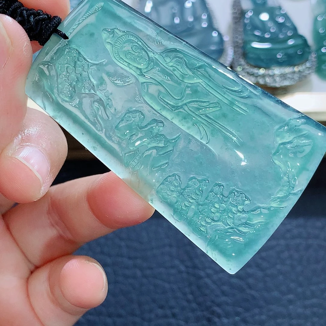 未镶嵌挂件翡翠翡翠