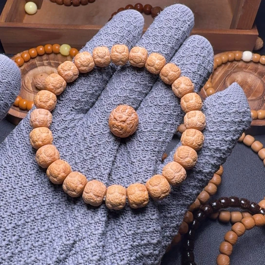 手串猴头核桃饕餮10mm