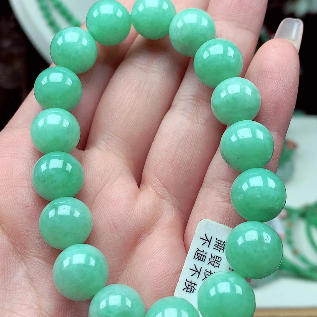 未镶嵌手链翡翠翡翠