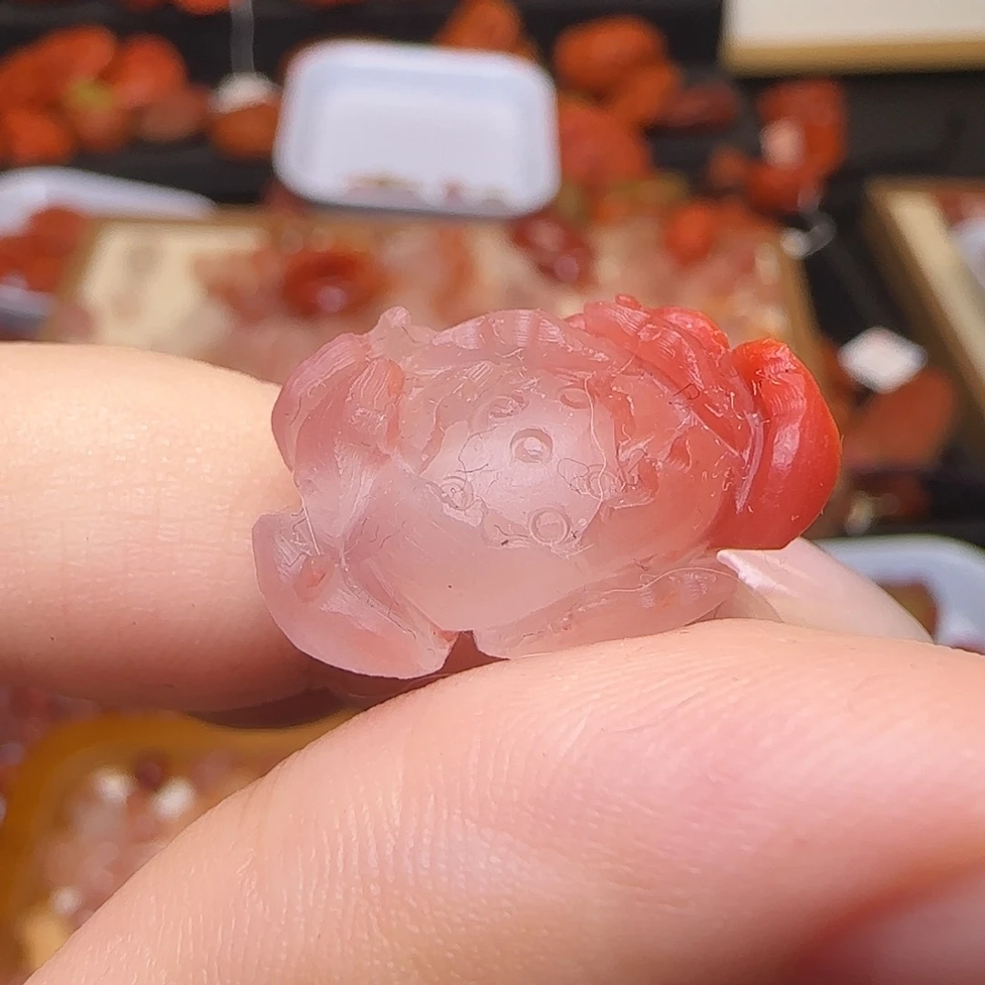 南红玛瑙未镶嵌颈饰