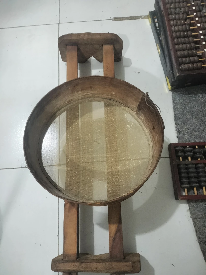 七八十年代的旧民俗老物件怀旧收藏老农具木筛子