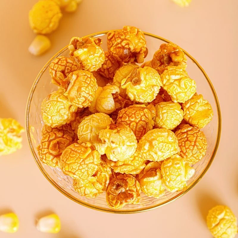 老式爆米花双口味焦糖味奶油味追剧在家膨化食品美味酥脆