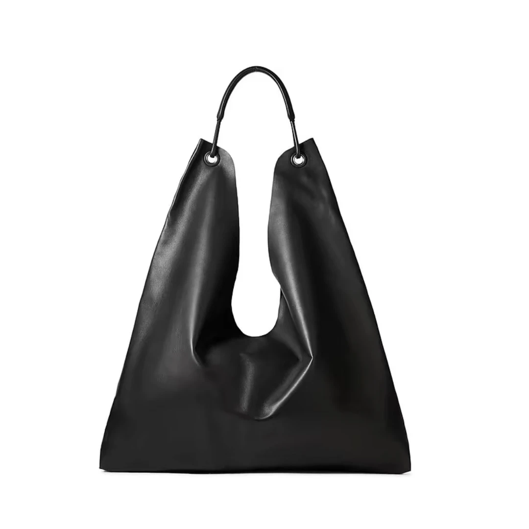 【TR-三维流浪包】头层水染羊皮 Bindle 3 纯色 hobo单肩手提包