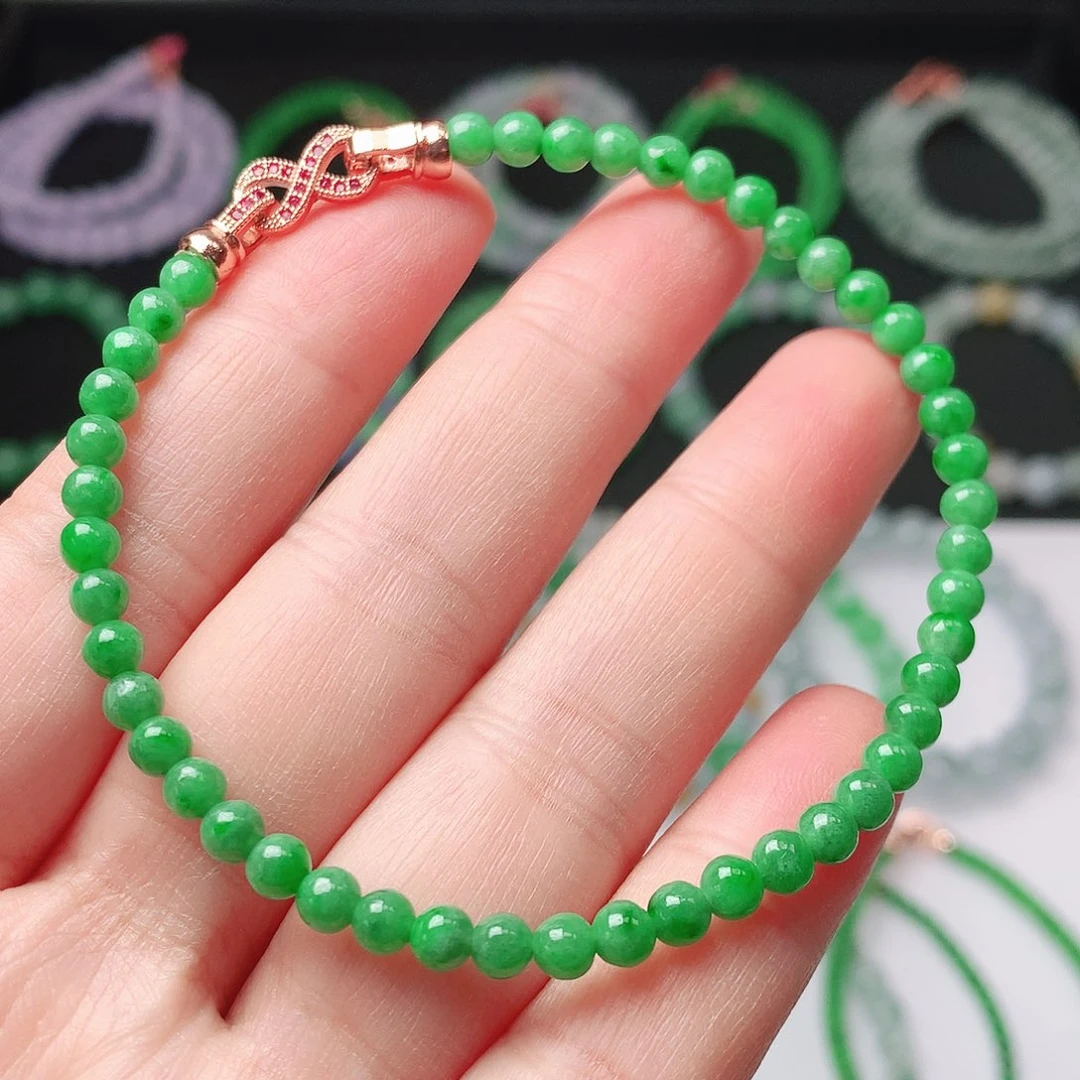 翡翠未镶嵌手链翡翠