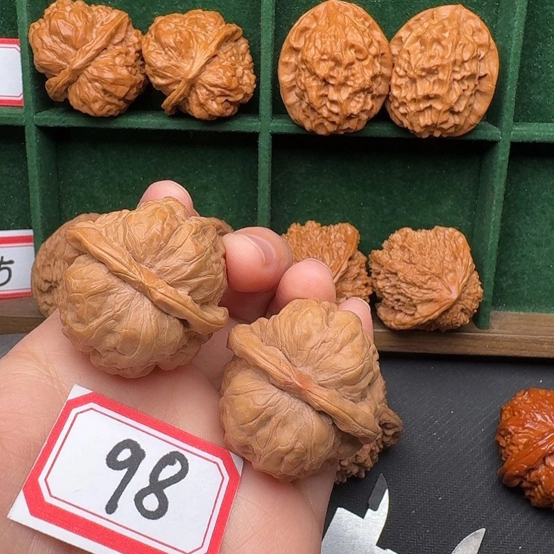 吊坠文玩核桃蛤蟆头38尺