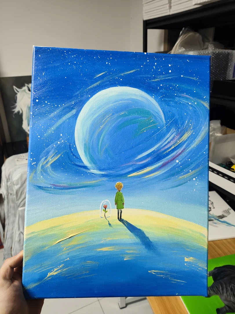 星空小王子装饰画s