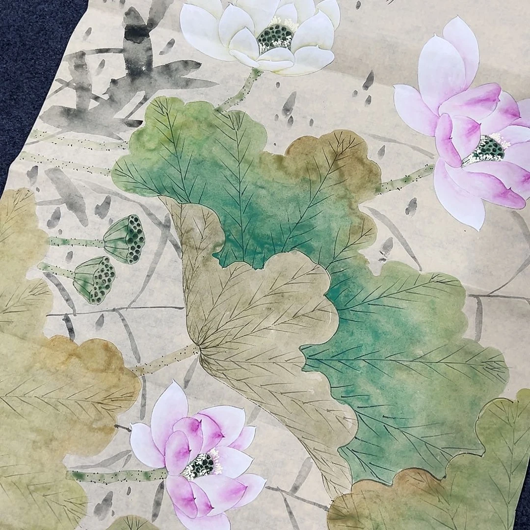 国画纯手绘作品欣赏