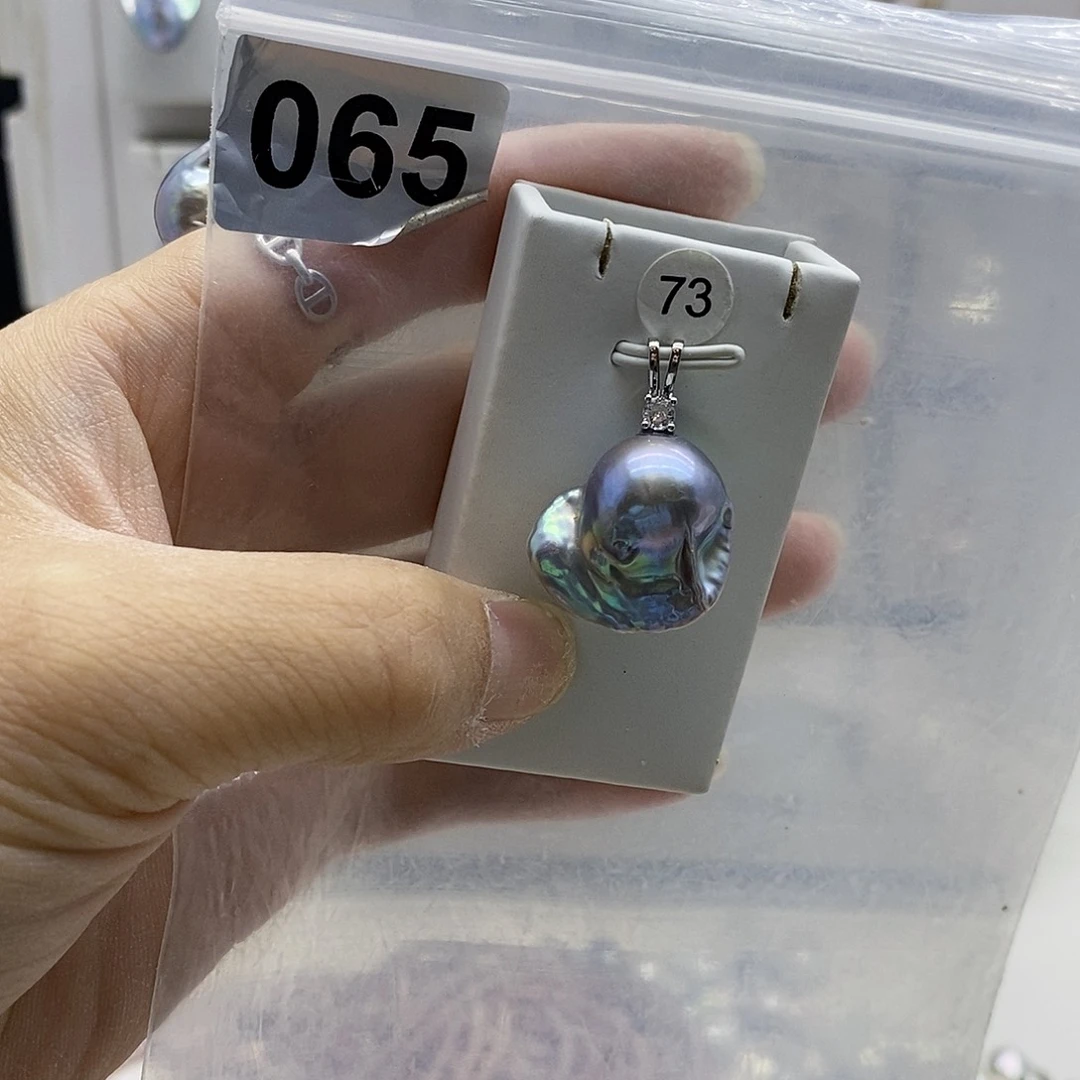 颈饰合金淡水珍珠