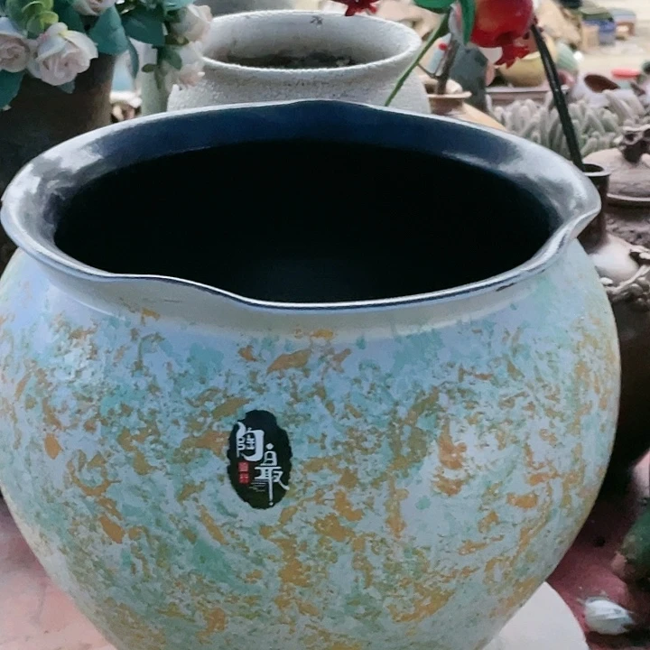 紫砂花盆瑕疵28.28花盆