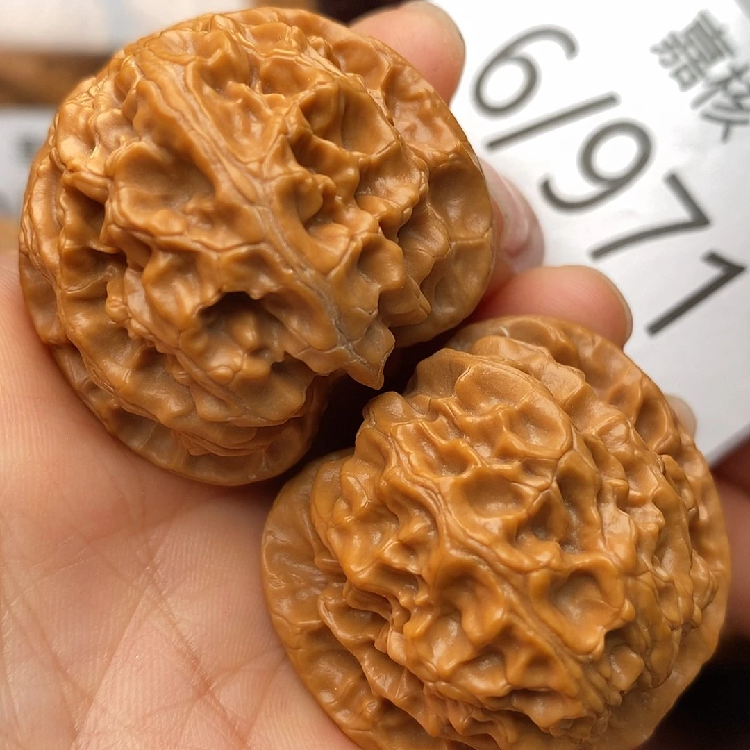 文玩核桃把件37苹果园