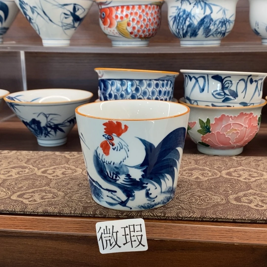 釉下彩手工绘制手工绘制