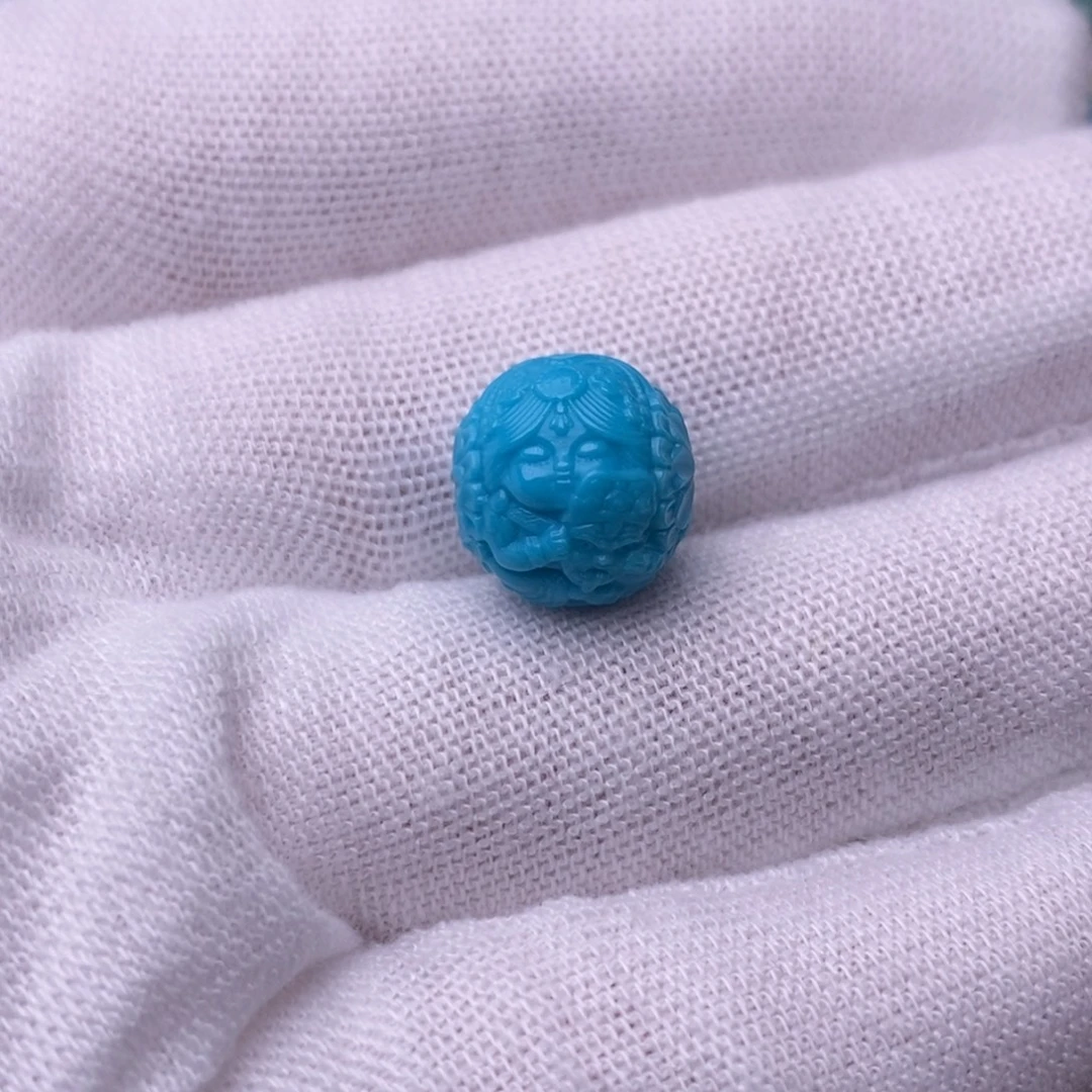 绿松石未镶嵌绿松石扎基11.5