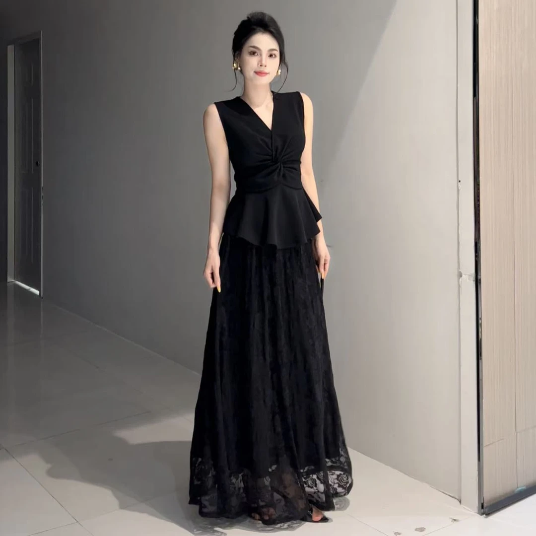 女装套装气质时尚设计师上衣半身裙夏季复古法式优雅休闲风时尚