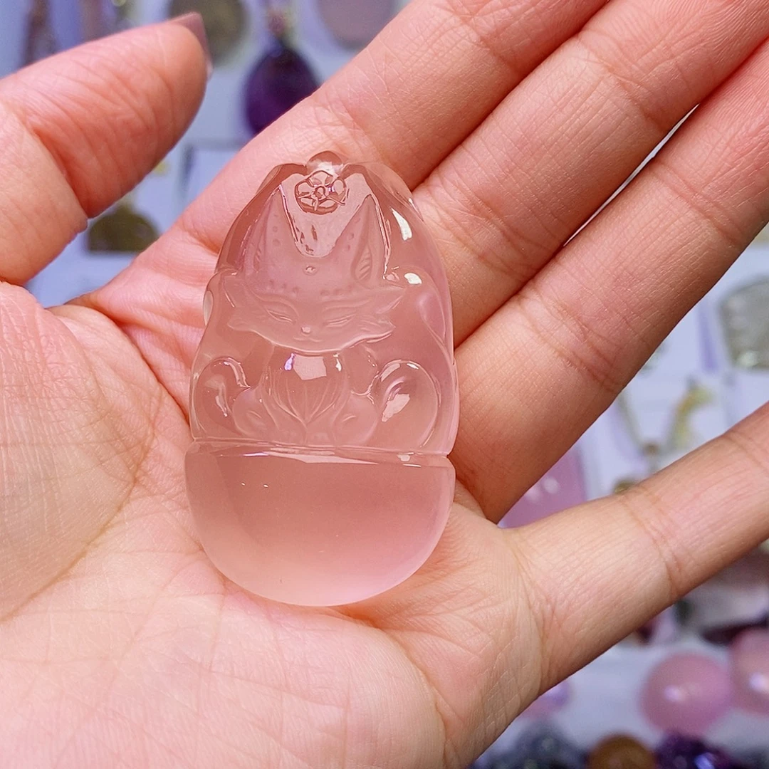 未镶嵌吊坠(赠链)水晶