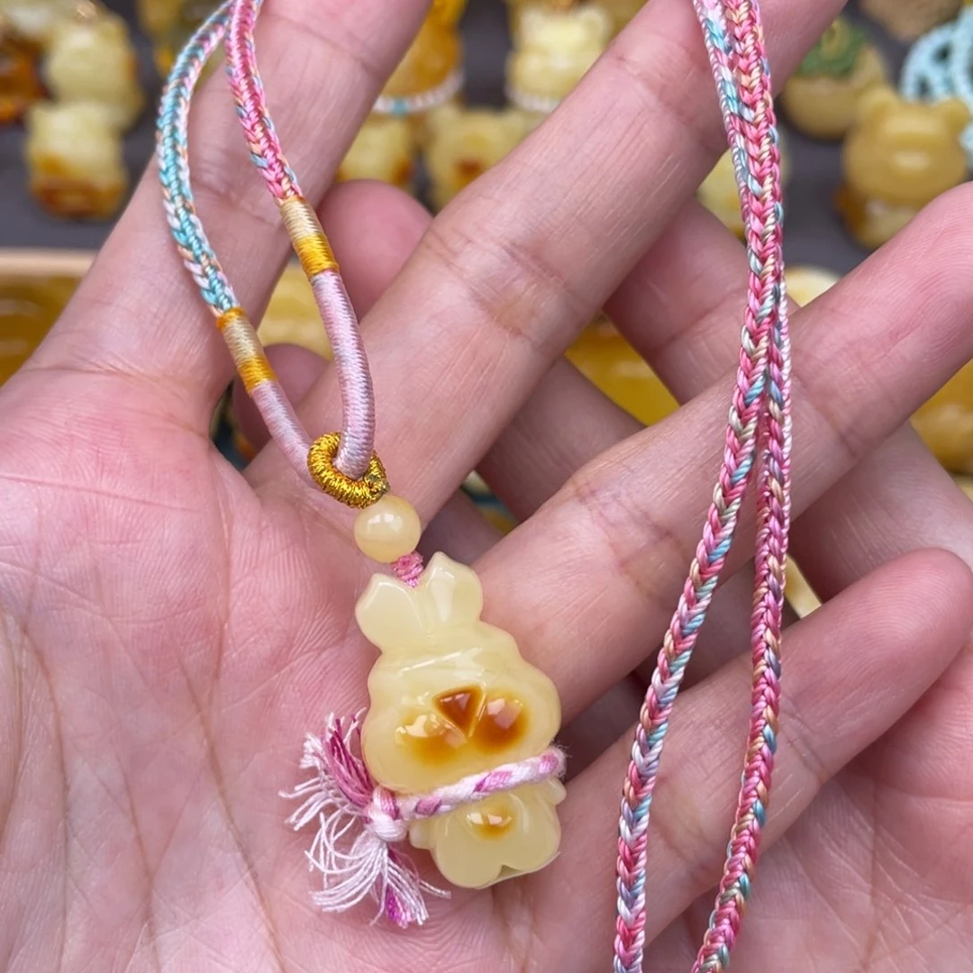 裸石琥珀未镶嵌蜜蜡