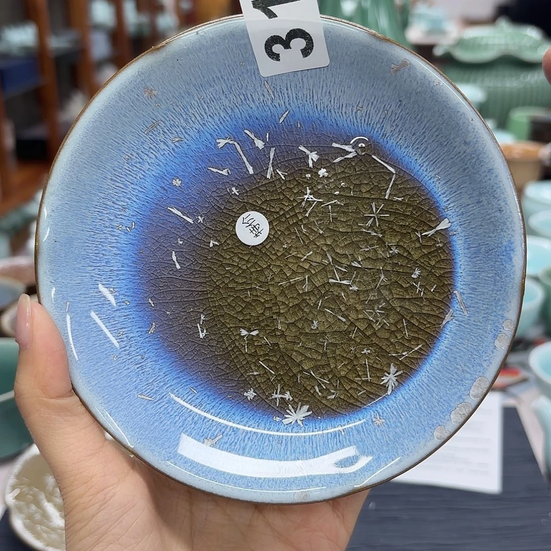 龙泉云间青瓷小米茶器