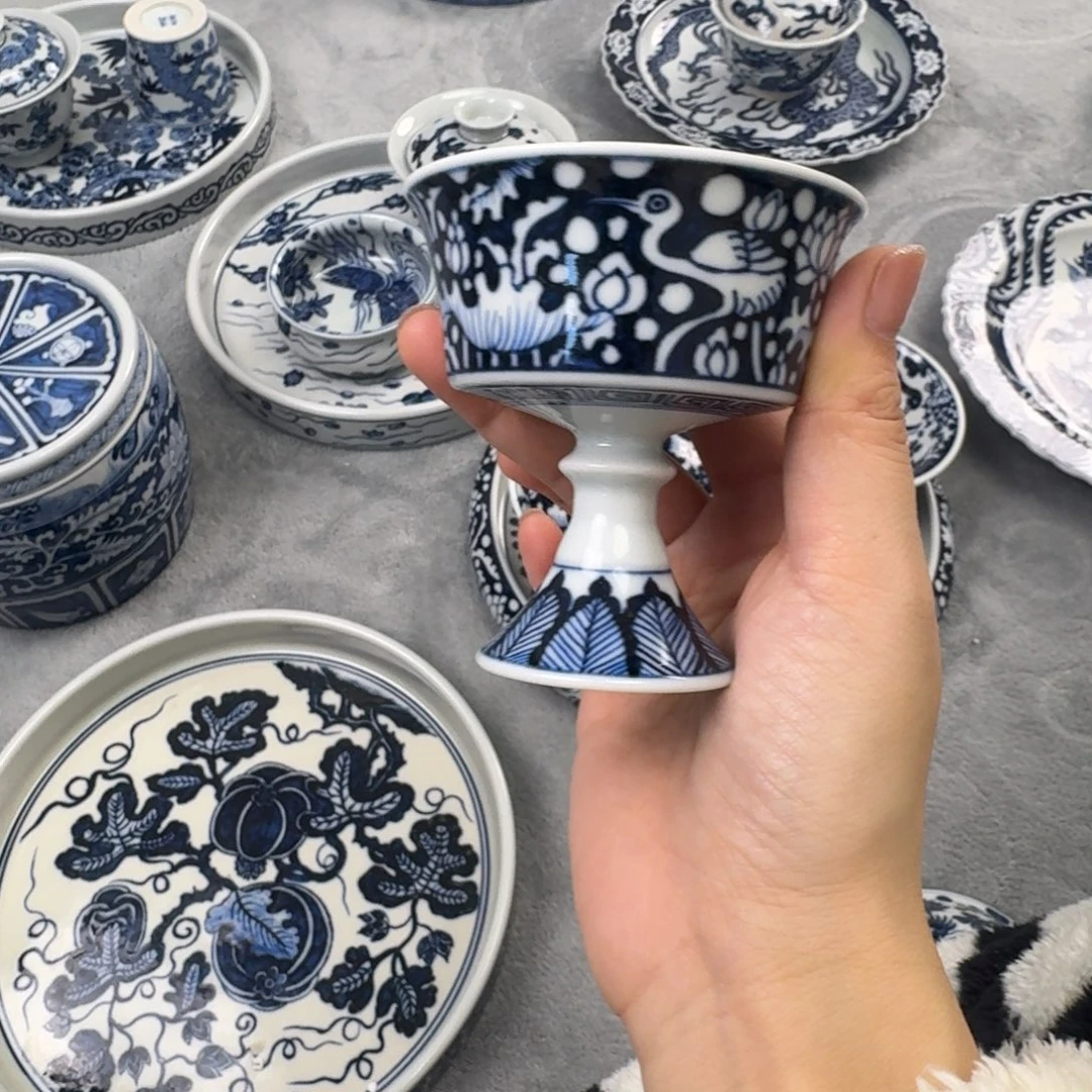 摆件陶手工手绘景德镇陶瓷