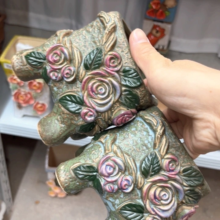 紫砂花盆粗陶材质多肉花盆