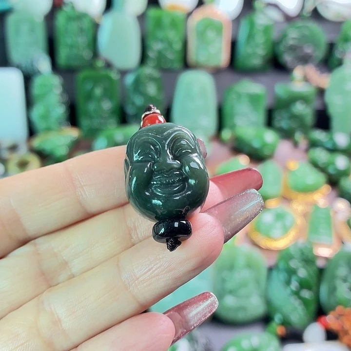 T***n和田玉未镶嵌挂件