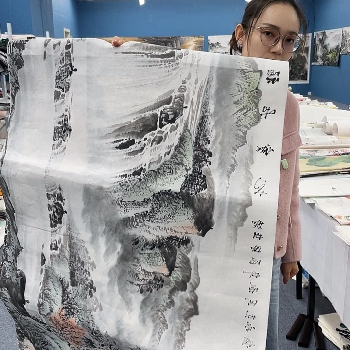 国画纯手绘国画作品