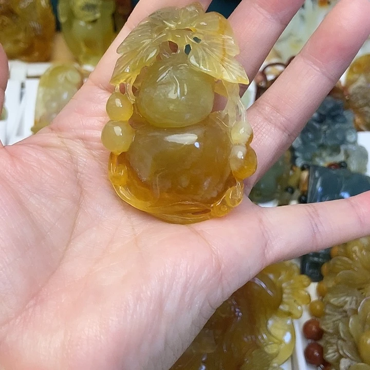 岫玉未镶嵌岫玉吊坠