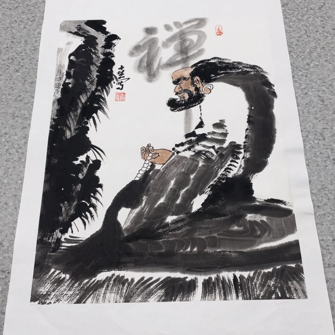 国画1.4平尺国画作品