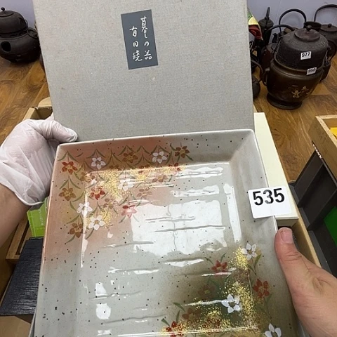 瓷片呀工艺品摆件瓷器摆件正能量
