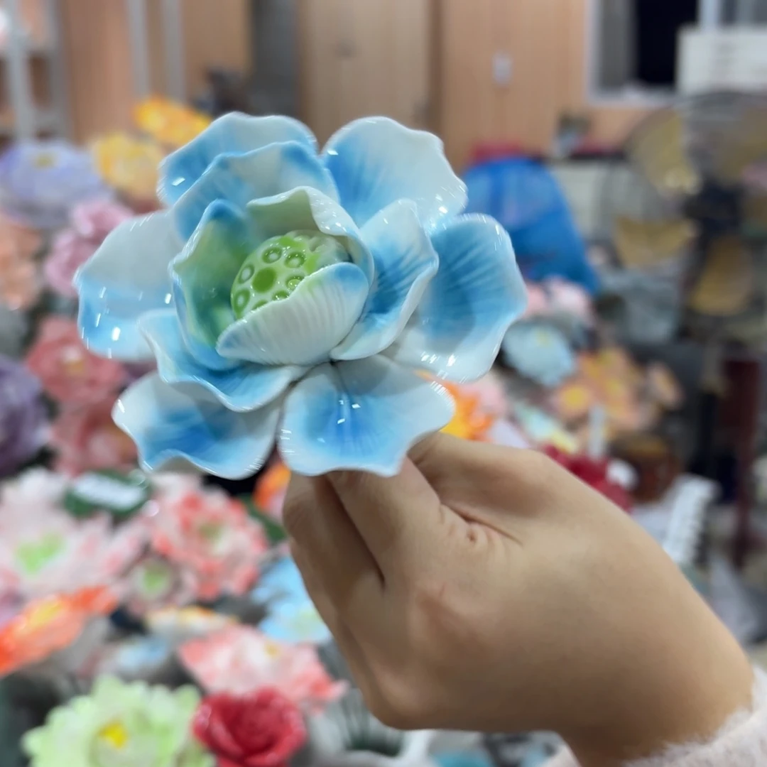 陶瓷花，20元发货，退款拉黑