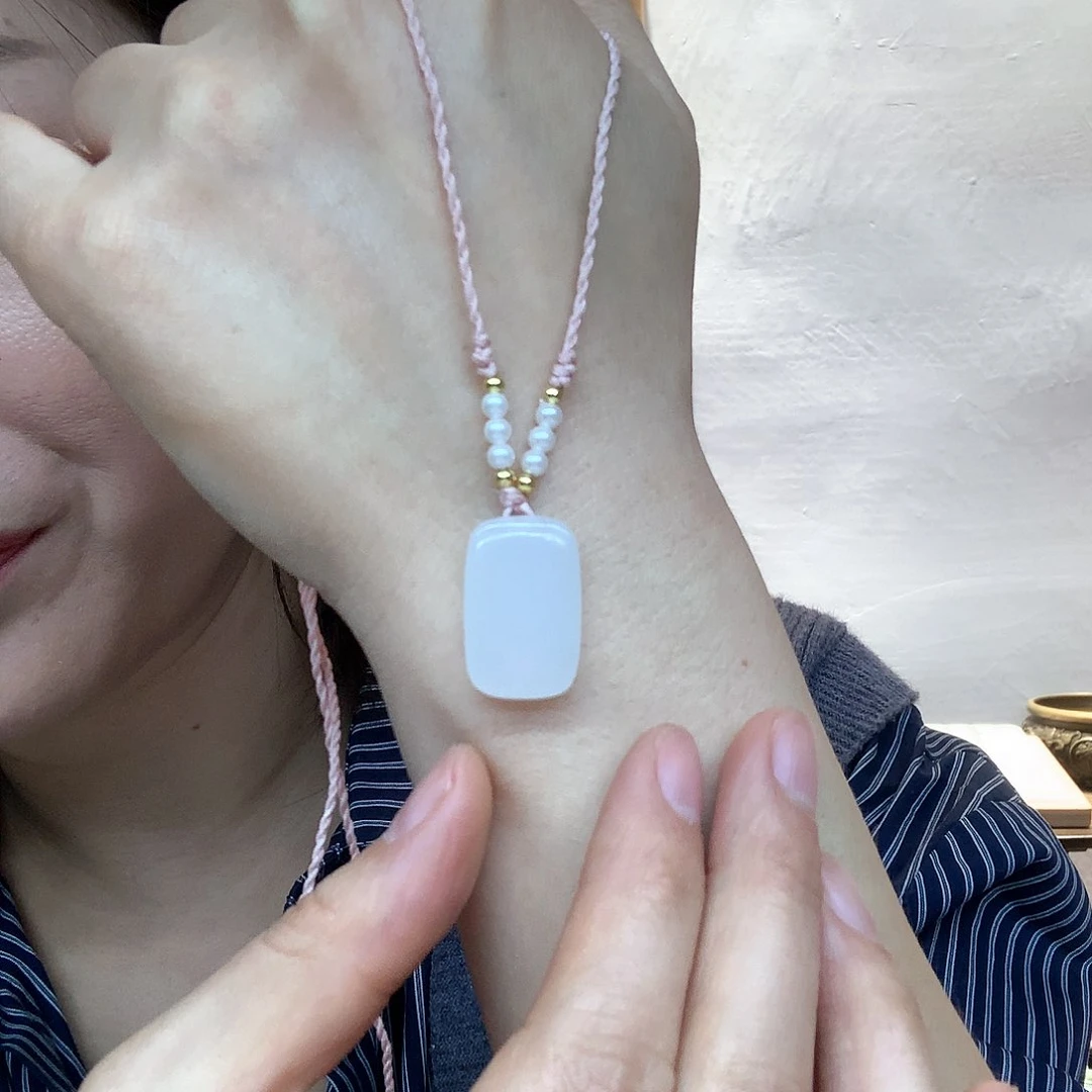 颈饰未镶嵌和田玉3