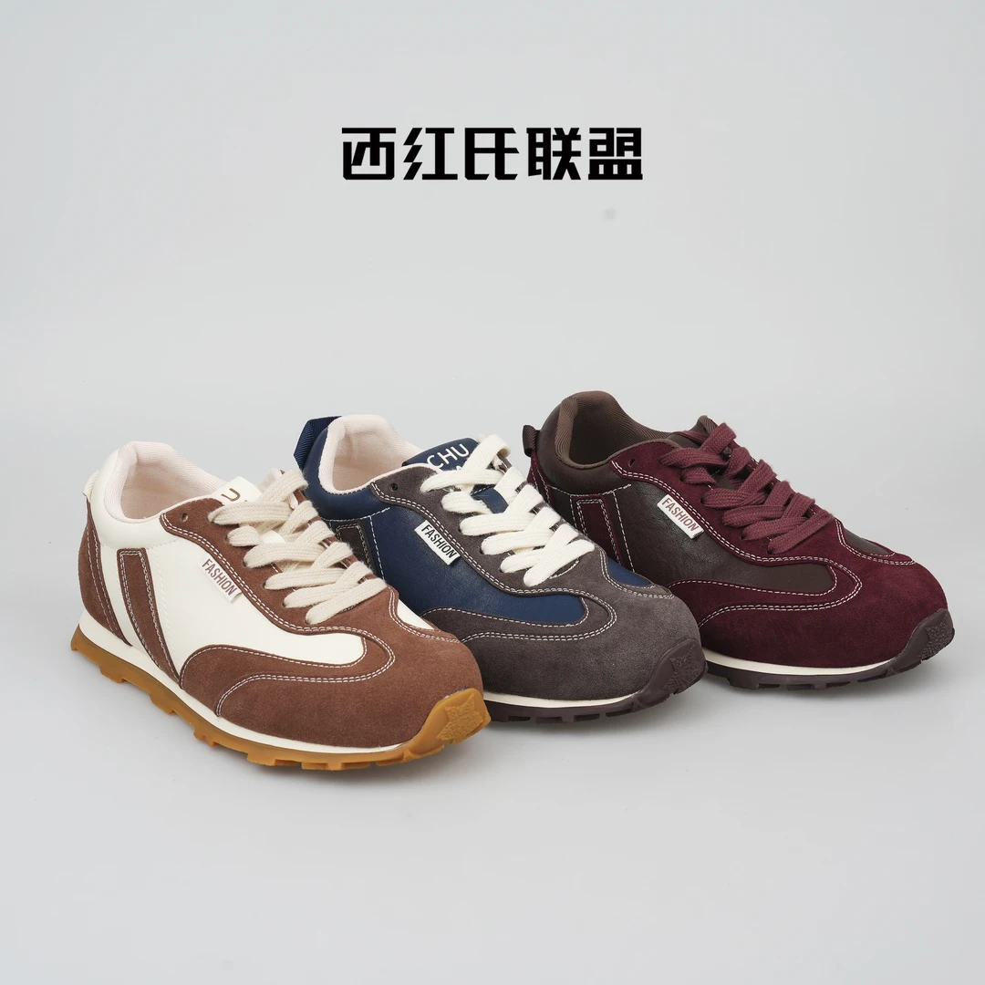 【西红氏联盟】时尚厚底防滑时尚休闲女鞋S1063171-006跟高2.5cm