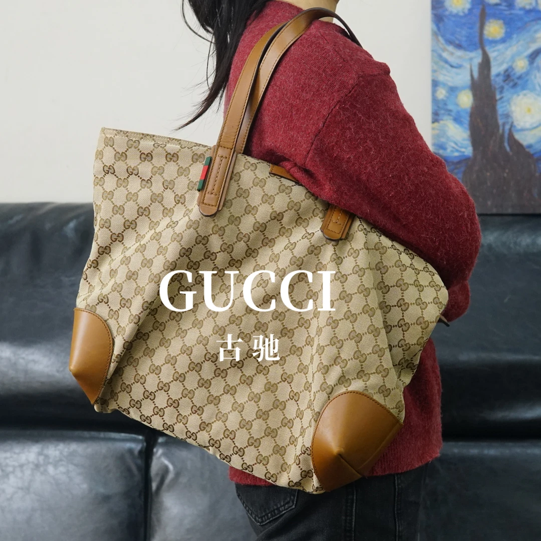 95新 GUCCI/古驰 老花单肩包/fyWJ01526014/6014