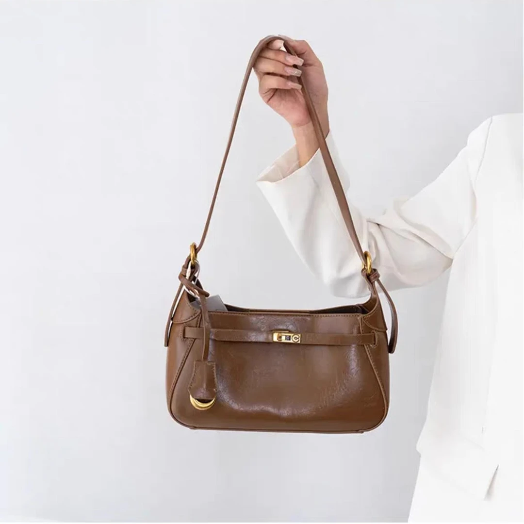 迪拉沃7207欧韩棕法棍包