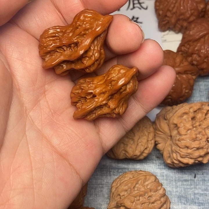 吊坠文玩核桃小鸟