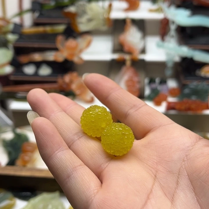 蛇纹石玉未镶嵌岫玉发簪