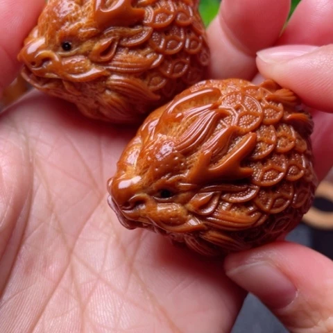 【闪购商品】手串/手链橄榄核35左右金币龙龟手球