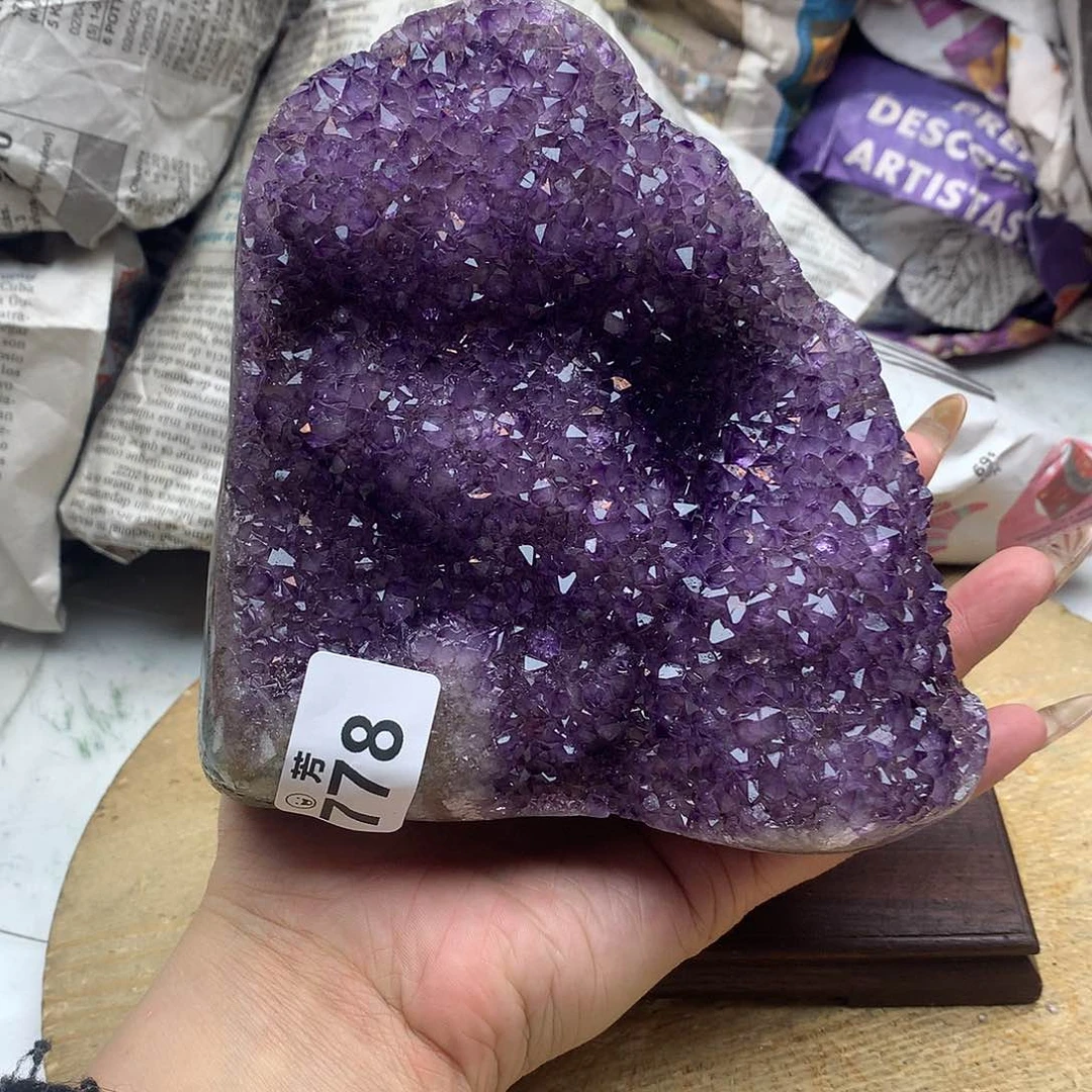紫晶大型摆件（非配饰）未镶嵌
