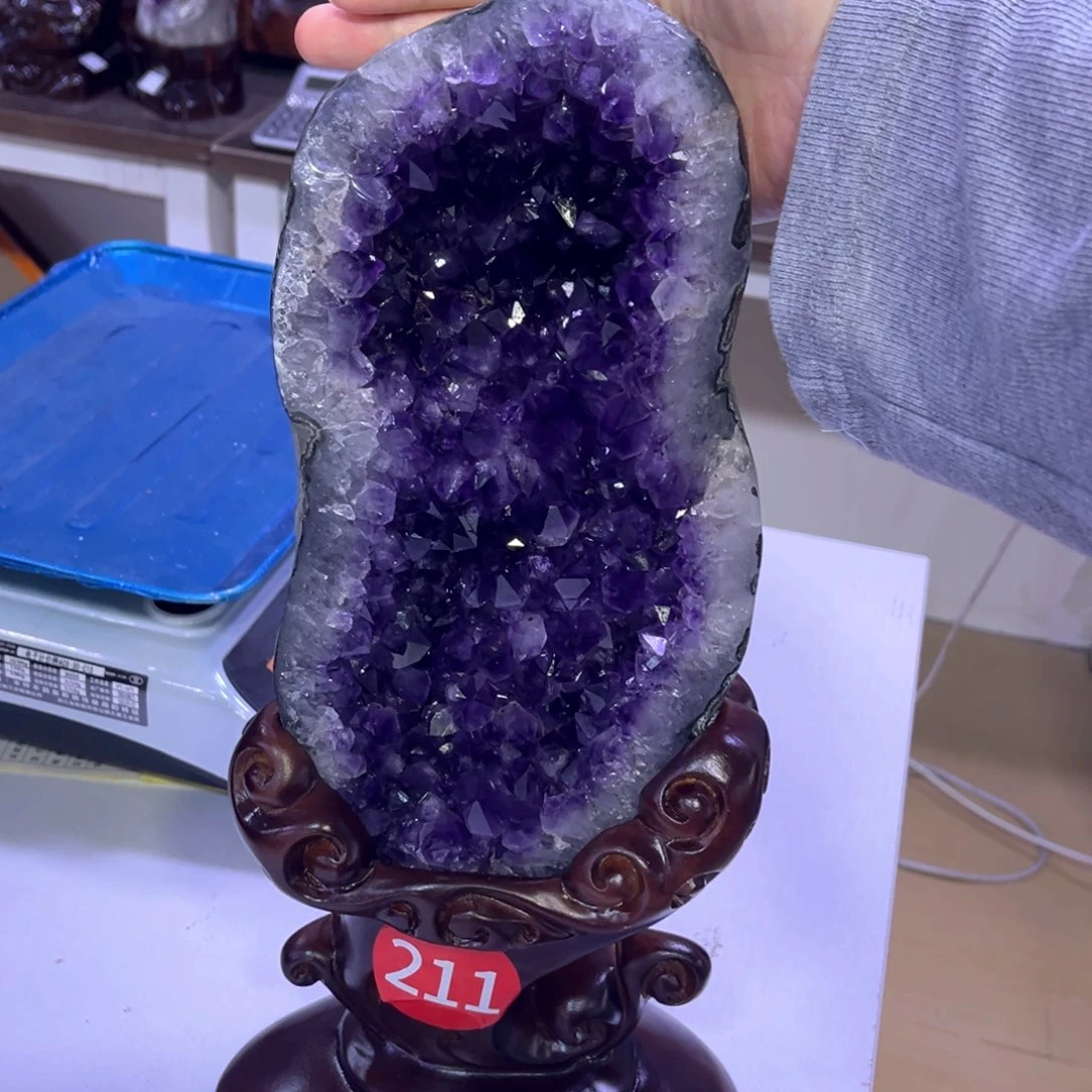 未镶嵌大型摆件（非配饰）紫晶
