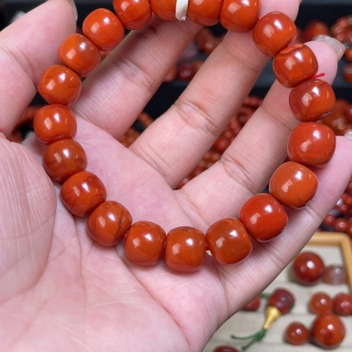 手串未镶嵌南红玛瑙