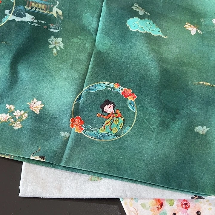 棉一米价纯棉平布1.1宽果子布艺37